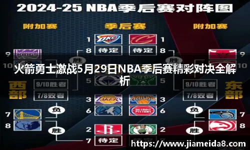 火箭勇士激战5月29日NBA季后赛精彩对决全解析